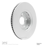 Dynamic Friction 2016-2022 Acura ILX Front GeoSPEC Coated Rotor (312x25 Vented) by Dynamic Friction Company 604-59063