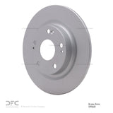 Dynamic Friction 2017-2020 Honda Civic Sedan Rear GeoSPEC Coated Rotor (282x10 Solid) by Dynamic Friction Company 604-59068