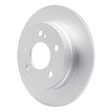 Dynamic Friction 1983-1995 Mercedes-Benz 300E Rear GeoSPEC Coated Rotor (258x9 Solid) by Dynamic Friction Company 604-63015