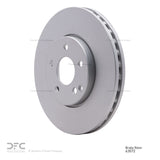 Dynamic Friction 2004-2009 Mercedes-Benz E280 (Canada) Front GeoSPEC Coated Rotor (304x30 Vented) by Dynamic Friction Company 604-63072