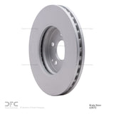 Dynamic Friction 2004-2009 Mercedes-Benz E280 (Canada) Front GeoSPEC Coated Rotor (304x30 Vented) by Dynamic Friction Company 604-63072