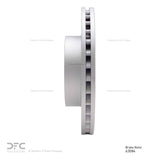 Dynamic Friction 2008-2015 Mercedes-Benz C250 Front GeoSPEC Coated Rotor (295x28 Vented) by Dynamic Friction Company 604-63084