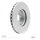 Dynamic Friction 2008-2020 Mercedes-Benz E250 Front GeoSPEC Coated Rotor (322x32 Vented) by Dynamic Friction Company 604-63085
