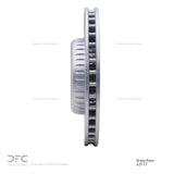 Dynamic Friction 2015-2023 Mercedes-Benz E250 Front GeoSPEC Coated Rotor (330x32 Vented) by Dynamic Friction Company 604-63117