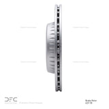 Dynamic Friction 2015-2023 Mercedes-Benz C400 Rear GeoSPEC Coated Rotor (300x22 Vented) by Dynamic Friction Company 604-63118