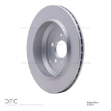 Dynamic Friction 2006-2012 Mercedes-Benz GL450 Rear GeoSPEC Coated Rotor (330x22 Vented) by Dynamic Friction Company 604-63131