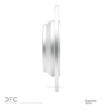 Dynamic Friction 2016-2023 Mercedes-Benz Metris Rear GeoSPEC Coated Rotor (300x12 Solid) by Dynamic Friction Company 604-63161