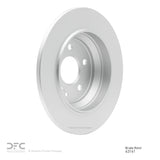 Dynamic Friction 2016-2023 Mercedes-Benz Metris Rear GeoSPEC Coated Rotor (300x12 Solid) by Dynamic Friction Company 604-63161