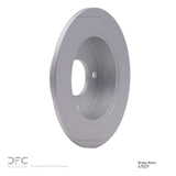 Dynamic Friction 1989-1998 Nissan 240SX Rear GeoSPEC Coated Rotor (258x9 Solid) by Dynamic Friction Company 604-67029