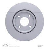 Dynamic Friction 2007-2014 Nissan Sentra Front GeoSPEC Coated Rotor (280x24 Vented) by Dynamic Friction Company 604-67056