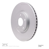 Dynamic Friction 2007-2017 Nissan Juke Front GeoSPEC Coated Rotor (320x28 Vented) by Dynamic Friction Company 604-67059