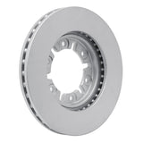 Dynamic Friction 1998-2015 Nissan NP300 (Mexico) Front GeoSPEC Coated Rotor (260x26 Vented) by Dynamic Friction Company 604-67085