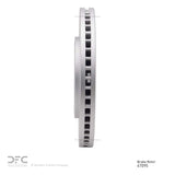 Dynamic Friction 2005-2021 Nissan Frontier Front GeoSPEC Coated Rotor (283x28 Vented) by Dynamic Friction Company 604-67095