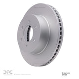 Dynamic Friction 2016-2024 Nissan Titan XD Front GeoSPEC Coated Rotor (360x38 Vented) by Dynamic Friction Company 604-67108
