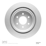 Dynamic Friction 2016-2024 Nissan Titan XD Rear GeoSPEC Coated Rotor (365x30 Vented) by Dynamic Friction Company 604-67109