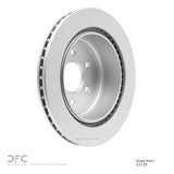 Dynamic Friction 2016-2024 Nissan Titan XD Rear GeoSPEC Coated Rotor (365x30 Vented) by Dynamic Friction Company 604-67109