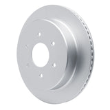 Dynamic Friction 2017-2024 Nissan Titan Rear GeoSPEC Coated Rotor (345x20 Vented) by Dynamic Friction Company 604-67110