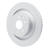 Dynamic Friction 2008-2025 Infiniti G37 Rear GeoSPEC Coated Rotor (350x20 Vented) by Dynamic Friction Company 604-68013