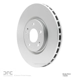 Dynamic Friction 2003-2006 Mitsubishi Lancer Front GeoSPEC Coated Rotor (320x32 Vented) by Dynamic Friction Company 604-72035