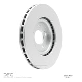 Dynamic Friction 2003-2006 Mitsubishi Lancer Front GeoSPEC Coated Rotor (320x32 Vented) by Dynamic Friction Company 604-72035