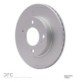 Dynamic Friction 2014-2015 Mitsubishi Mirage Front GeoSPEC Coated Rotor (229x17.2 Vented) by Dynamic Friction Company 604-72045