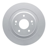 Dynamic Friction 2013-2025 Mitsubishi RVR (Canada) Rear GeoSPEC Coated Rotor (302x10 Solid) by Dynamic Friction Company 604-72063