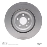 Dynamic Friction 2017-2025 Audi SQ8 e-Tron Rear GeoSPEC Coated Rotor (350x28 Vented) by Dynamic Friction Company 604-73079