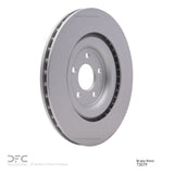Dynamic Friction 2017-2025 Audi SQ8 e-Tron Rear GeoSPEC Coated Rotor (350x28 Vented) by Dynamic Friction Company 604-73079