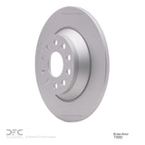 Dynamic Friction 2016-2025 Audi Q3 Rear GeoSPEC Coated Rotor (300x12 Solid) by Dynamic Friction Company 604-73082