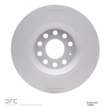 Dynamic Friction 2016-2025 Audi Q3 Rear GeoSPEC Coated Rotor (300x12 Solid) by Dynamic Friction Company 604-73082