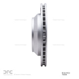 Dynamic Friction 2003-2018 Audi Q7 Rear GeoSPEC Coated Rotor (330x28 Vented) by Dynamic Friction Company 604-74048