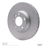Dynamic Friction 2003-2015 Audi Q7 Left Front GeoSPEC Coated Rotor (350x34 Vented) by Dynamic Friction Company 604-74051D
