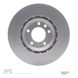 Dynamic Friction 2003-2015 Audi Q7 Left Front GeoSPEC Coated Rotor (350x34 Vented) by Dynamic Friction Company 604-74051D