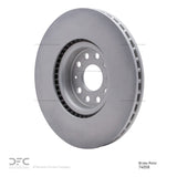 Dynamic Friction 2018-2025 Volkswagen Atlas/Atlas Cross Sport/Teramont (Mexico) Front GeoSPEC Coated Rotor (335x30 Vented) by Dynamic Friction Company 604-74058