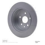 Dynamic Friction 1998-2010 Lexus IS300 Rear GeoSPEC Coated Rotor (307x12 Solid) by Dynamic Friction Company 604-75007