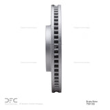 Dynamic Friction 2006-2015 Lexus IS250 Right Front GeoSPEC Coated Rotor (296x32 Vented) by Dynamic Friction Company 604-75013D