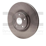 Dynamic Friction 2009-2011 Lexus IS350 Left Front GeoSPEC Coated Rotor (334x30 Vented) by Dynamic Friction Company 604-75027D