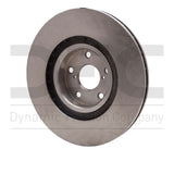 Dynamic Friction 2009-2011 Lexus IS350 Left Front GeoSPEC Coated Rotor (334x30 Vented) by Dynamic Friction Company 604-75027D