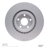 Dynamic Friction 2009-2011 Lexus GS450H Right Front GeoSPEC Coated Rotor (334x30 Vented) by Dynamic Friction Company 604-75028D