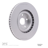 Dynamic Friction 2009-2011 Lexus GS450H Right Front GeoSPEC Coated Rotor (334x30 Vented) by Dynamic Friction Company 604-75028D
