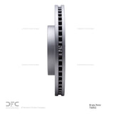 Dynamic Friction 1992-2006 Lexus ES300 Front GeoSPEC Coated Rotor (275x28 Vented) by Dynamic Friction Company 604-76052