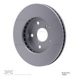 Dynamic Friction 1992-2006 Lexus ES300 Front GeoSPEC Coated Rotor (275x28 Vented) by Dynamic Friction Company 604-76052
