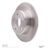 Dynamic Friction 1995-1999 Toyota Avalon Rear GeoSPEC Coated Rotor (291x9 Solid) by Dynamic Friction Company 604-76065
