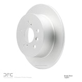 Dynamic Friction 2012-2018 Lexus ES300h Rear GeoSPEC Coated Rotor (281x10 Solid) by Dynamic Friction Company 604-76091