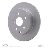 Dynamic Friction 2006-2018 Lexus HS250H Rear GeoSPEC Coated Rotor (281x12 Solid) by Dynamic Friction Company 604-76134
