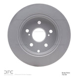 Dynamic Friction 2006-2018 Lexus HS250H Rear GeoSPEC Coated Rotor (281x12 Solid) by Dynamic Friction Company 604-76134