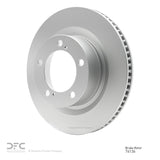 Dynamic Friction 2007-2022 Lexus LX570 Front GeoSPEC Coated Rotor (354x32 Vented) by Dynamic Friction Company 604-76136
