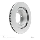 Dynamic Friction 2007-2022 Lexus LX570 Front GeoSPEC Coated Rotor (354x32 Vented) by Dynamic Friction Company 604-76136