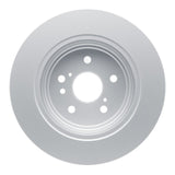 Dynamic Friction 2008-2013 Toyota Highlander Rear GeoSPEC Coated Rotor (309x10 Solid) by Dynamic Friction Company 604-76139