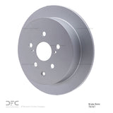 Dynamic Friction 2010-2020 Lexus RX350 Rear GeoSPEC Coated Rotor (309x10 Solid) by Dynamic Friction Company 604-76141
